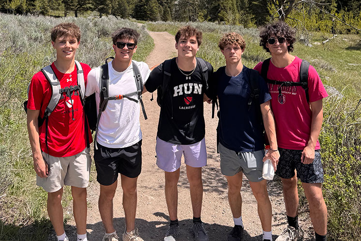 Five students standing on a trail together. Links to Beneficiary Designations Five students standing on a trail together. Links to Beneficiary Designations