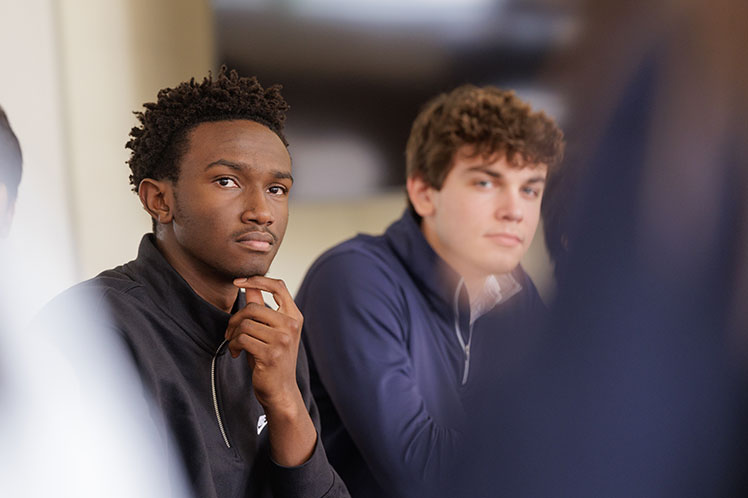 Students paying attention in class. Links to Closely Held Business Stock Students paying attention in class. Links to Closely Held Business Stock